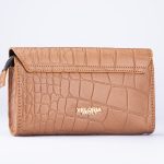 The Elira - Camel Croc Embossed
