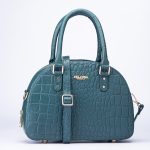 The Sora Satchel - Aqua Green Pebbled Leather