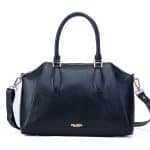The Aria Tote - Black Pebbled Leather